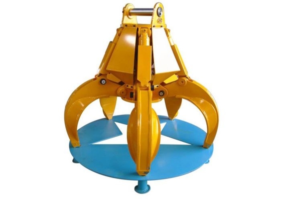 Escavatore Rotante Orange Peel Grab Bucket Con Alto Rendimento 5pcs cilindro idraulico