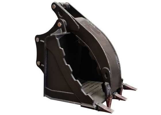0Capacità di.52 metri cubi di escavatore Bucket Grab Escavatore Claw Attachment con Q345B Q690D materiale ad alte prestazioni