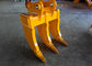 Multi scopo materiale giallo di KOMATSU PC200 Recyling della gamba dello stinco del secchio tre dello scarificatore