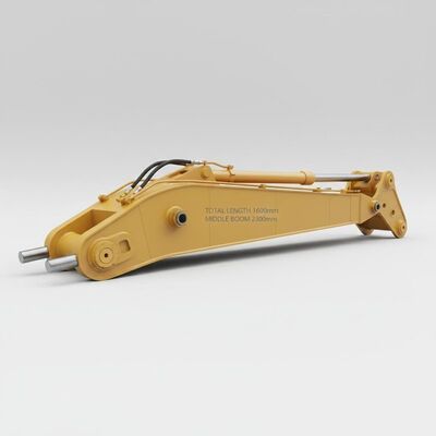 Lunghezza totale 16000 mm Braccio Escavatore Senza Contrappeso Con Braccio Intermedio Lungo 2300 mm Progettato per Attrezzature di Scavo