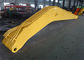 Colore giallo Q345B Q690D di Boom Stick Max Reach Cut Depth 16m dell'escavatore di KOMATSU