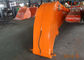 L'escavatore lungo arancio di portata romba più vasta gamma resistente del lavoro con il sostegno di lampada