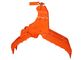 Escavatore arancio Thumb Grab di Hitachi Q345B NM400