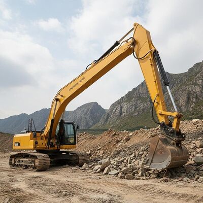 Senza contrappeso Boom per escavatori a lungo raggio progettato per lo spostamento della terra e lo scavo in condizioni di terreno difficili